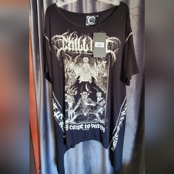 Killstar Chill Out Hanky Panky Top - Picture 3 of 5